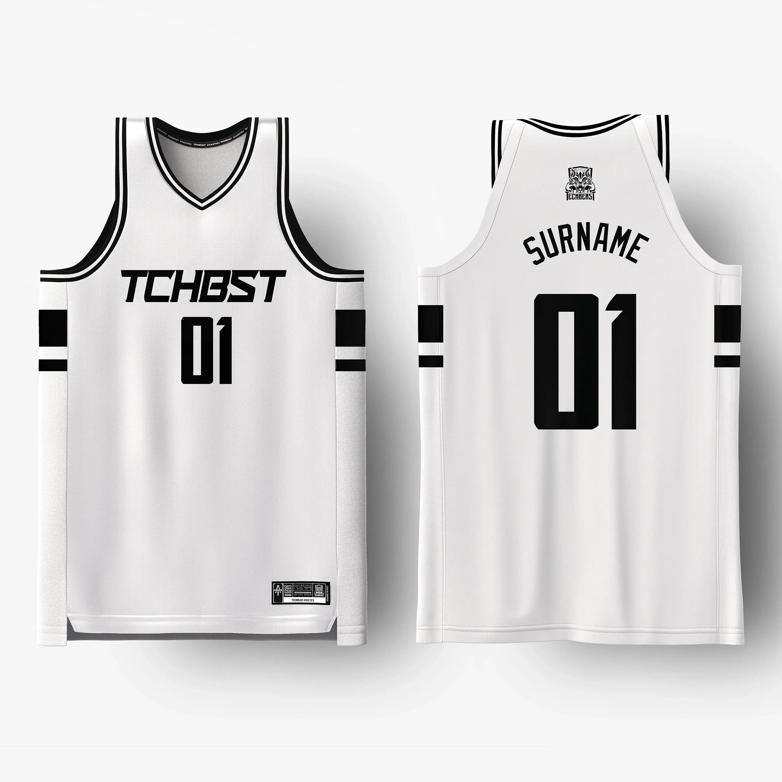 Elite White Jersey