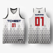 Geometric Gray Jersey