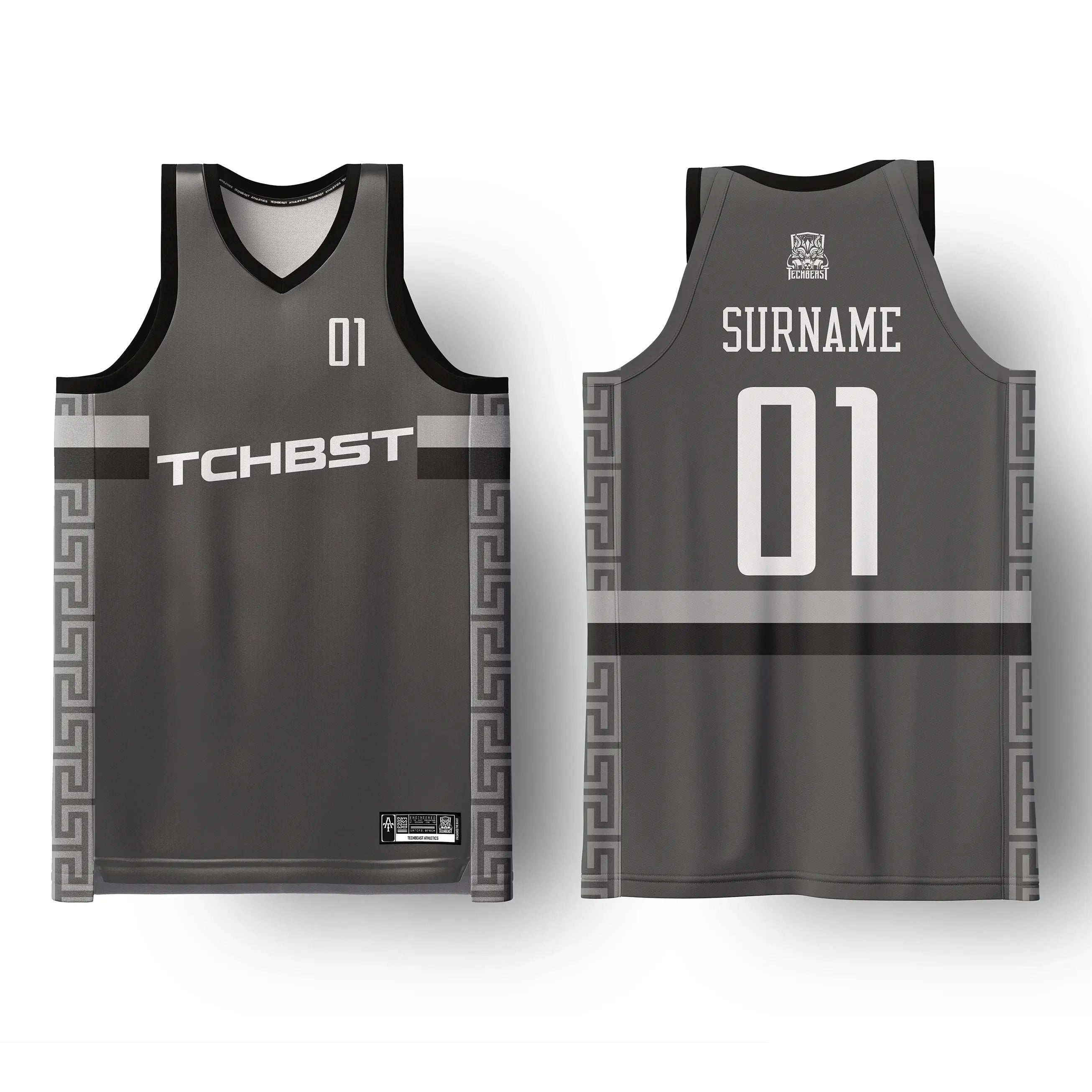 Greek Gray Jersey